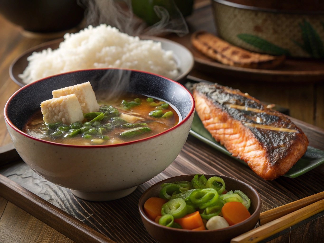 手作りの温かい食事